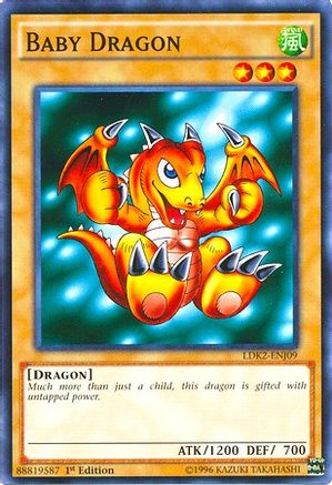 Baby Dragon (LDK2-ENJ09) - Legendary Decks II 1st Edition