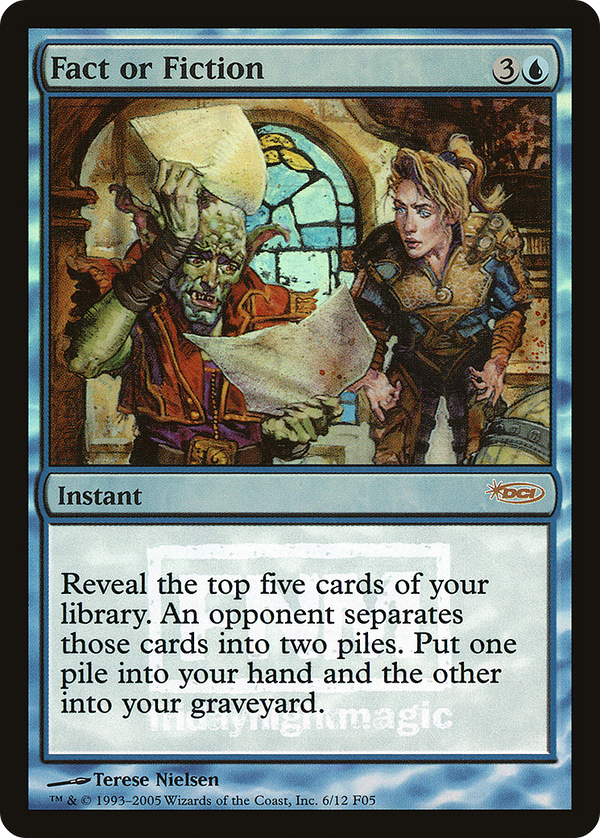 Fact or Fiction (FNM-006) - Friday Night Magic 2005 Foil