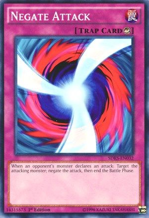 Negate Attack (SDKS-EN032) - Structure Deck: Seto Kaiba 1st Edition