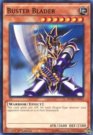 Buster Blader (SDMY-EN012) - Structure Deck: Yugi Muto 1st Edition
