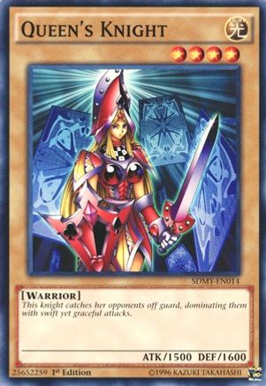 Queen's Knight (SDMY-EN014) - Structure Deck: Yugi Muto 1st Edition