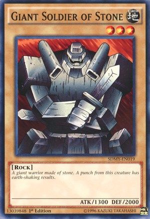 Giant Soldier of Stone (SDMY-EN019) - Structure Deck: Yugi Muto 1st Edition