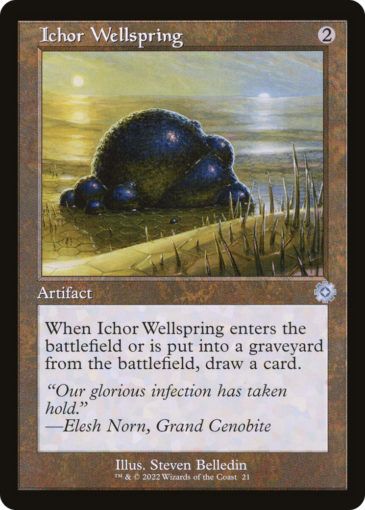 Ichor Wellspring (BRR-021) - The Brothers' War Retro Artifacts Foil