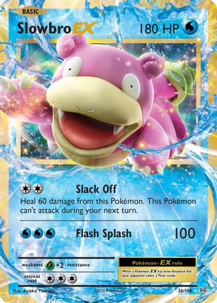 Slowbro EX 026  - Holofoil XY  Evolutions - Ultra Rare
