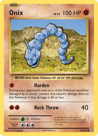 Onix 061  XY  Evolutions - Common