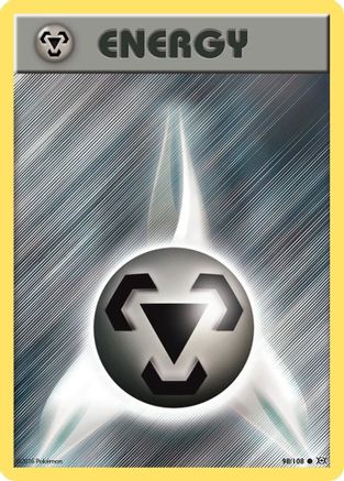 Metal Energy 098  - Reverse Holofoil XY  Evolutions - Common
