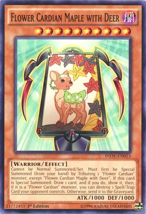Flower Cardian Maple with Deer (INOV-EN013) - Invasion: Vengeance Unlimited