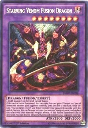 Starving Venom Fusion Dragon (INOV-EN038) - Invasion: Vengeance Unlimited