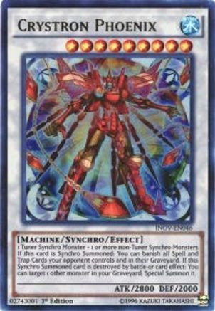 Crystron Phoenix (INOV-EN046) - Invasion: Vengeance 1st Edition