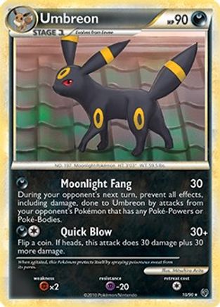 Umbreon - 10/90/090  Deck Exclusives - Rare