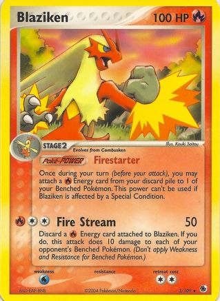 Blaziken  EX Battle Stadium - Rare