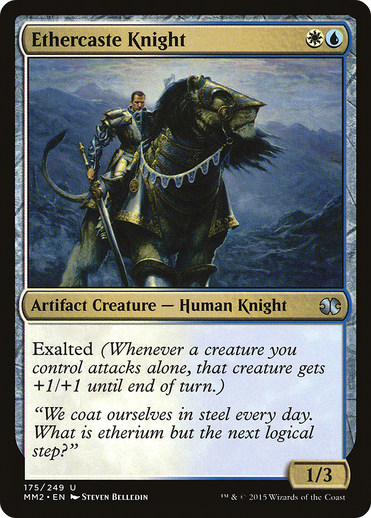 Ethercaste Knight (MM2-175) - Modern Masters 2015