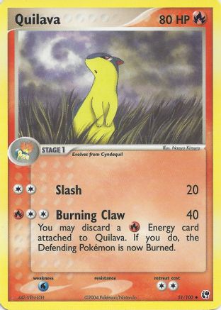 Quilava  EX Battle Stadium - Uncommon
