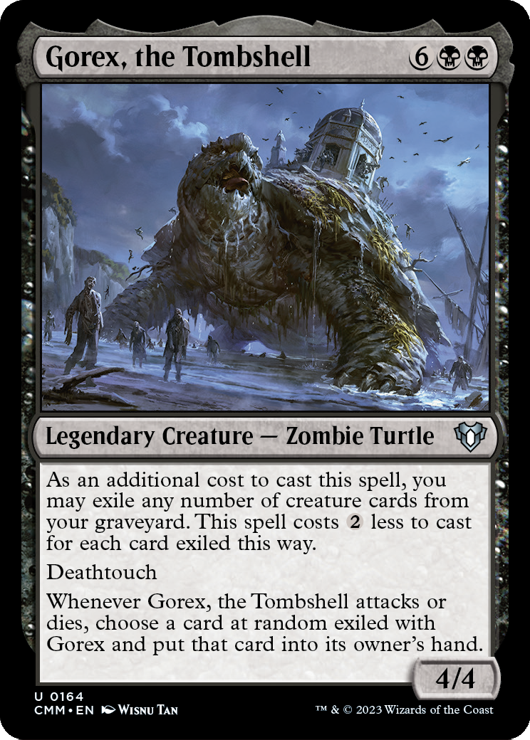 Gorex, the Tombshell (CMM-164) - Commander Masters