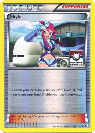 Skyla (Pokemon League) 134/149  - Reverse Holofoil League & Championship Cards - Promo