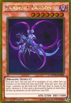 Pandemic Dragon (MVP1-ENG06) - The Dark Side of Dimensions Movie Pack: Gold Edition 1st Edition