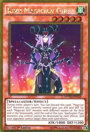 Kiwi Magician Girl (MVP1-ENG16) - The Dark Side of Dimensions Movie Pack: Gold Edition 1st Edition