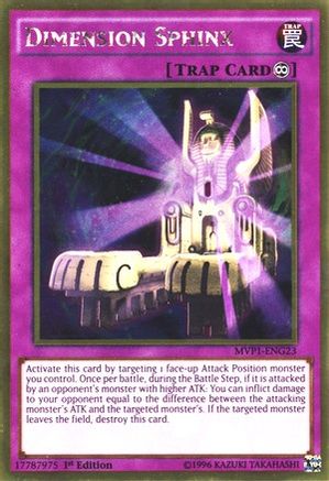 Dimension Sphinx (MVP1-ENG23) - The Dark Side of Dimensions Movie Pack: Gold Edition 1st Edition