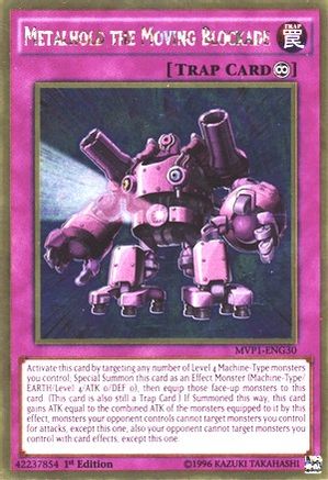Metalhold the Moving Blockade (MVP1-ENG30) - The Dark Side of Dimensions Movie Pack: Gold Edition 1st Edition