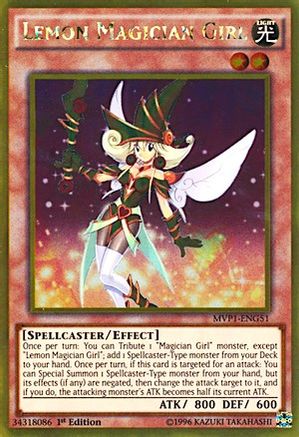 Lemon Magician Girl (MVP1-ENG51) - The Dark Side of Dimensions Movie Pack: Gold Edition Unlimited