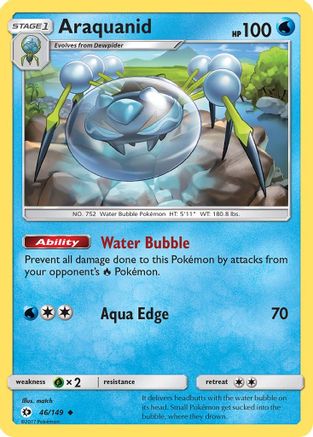 Araquanid 046  SM Base Set - Uncommon