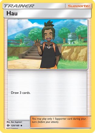 Hau 120  SM Base Set - Uncommon