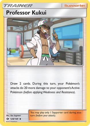 Professor Kukui 128  SM Base Set - Uncommon