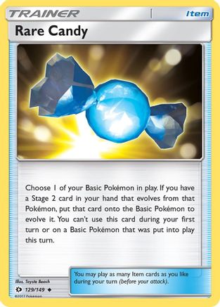 Rare Candy 129  SM Base Set - Uncommon