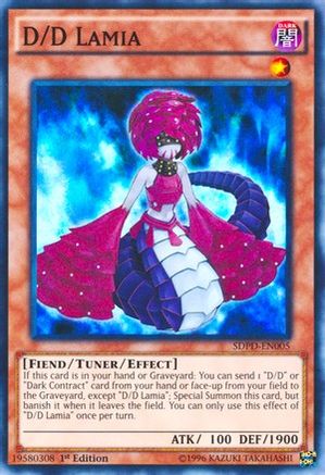 D/D Lamia (SDPD-EN005) - Structure Deck: Pendulum Domination 1st Edition