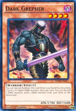 Dark Grepher (SDPD-EN017) - Structure Deck: Pendulum Domination 1st Edition