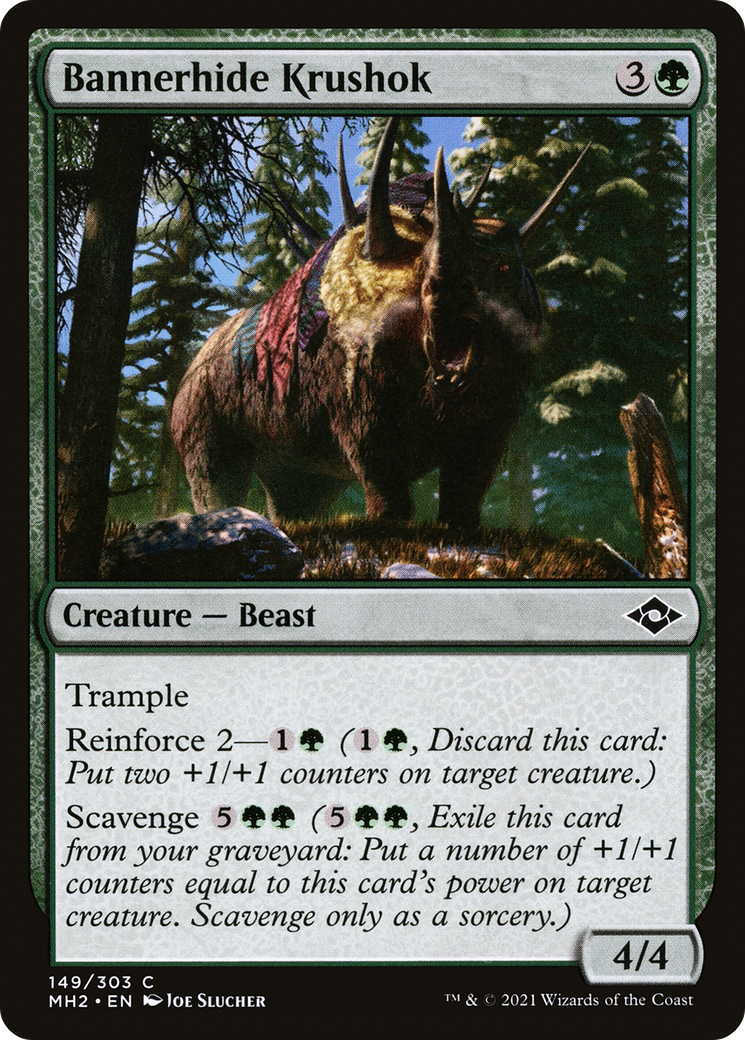Bannerhide Krushok (MH2-149) - Modern Horizons 2 Foil