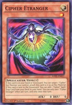 Cipher Etranger (RATE-EN011) - Raging Tempest 1st Edition