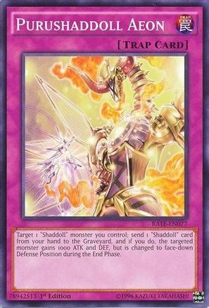 Purushaddoll Aeon (RATE-EN077) - Raging Tempest Unlimited