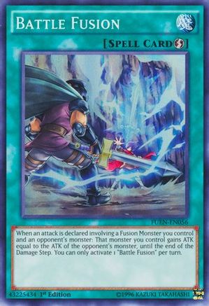 Battle Fusion (FUEN-EN056) - Fusion Enforcers 1st Edition