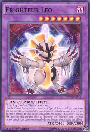 Frightfur Leo (Starfoil) (SP17-EN037) - Star Pack - Battle Royal 1st Edition