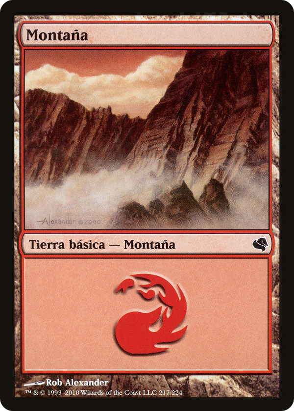 Mountain (Spanish) - "Montana" (217) (PS11-217) - Salvat 2011