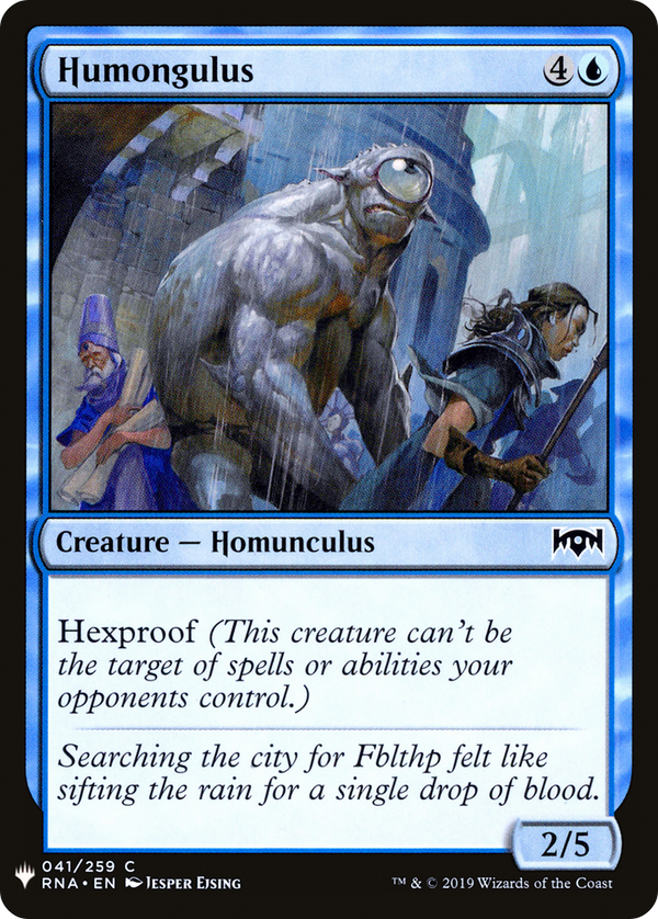 Humongulus (LIST-041) - The List