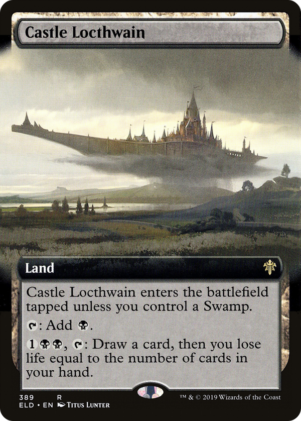 Castle Locthwain (Extended Art) (ELD-389) - Throne of Eldraine: (Extended Art)