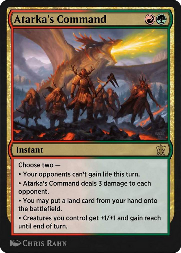 Atarka's Command (HA5-021) - Historic Anthology 5