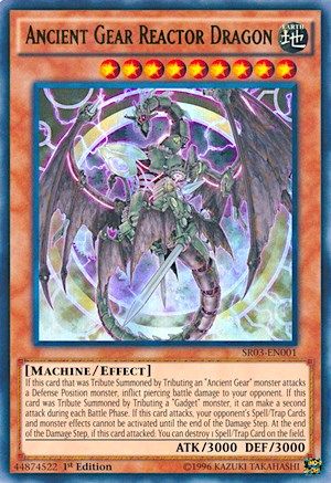 Ancient Gear Reactor Dragon (SR03-EN001) - Structure Deck: Machine Reactor Unlimited