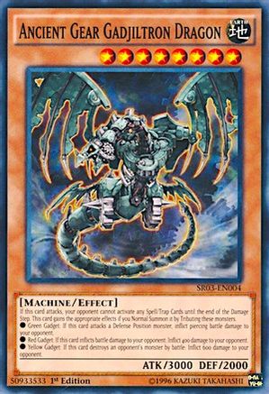 Ancient Gear Gadjiltron Dragon (SR03-EN004) - Structure Deck: Machine Reactor Unlimited