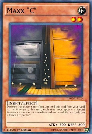 Maxx "C" (SR03-EN020) - Structure Deck: Machine Reactor 1st Edition