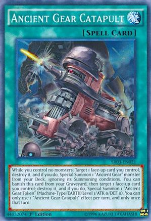 Ancient Gear Catapult (SR03-EN021) - Structure Deck: Machine Reactor Unlimited