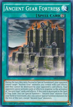 Ancient Gear Fortress (SR03-EN022) - Structure Deck: Machine Reactor Unlimited