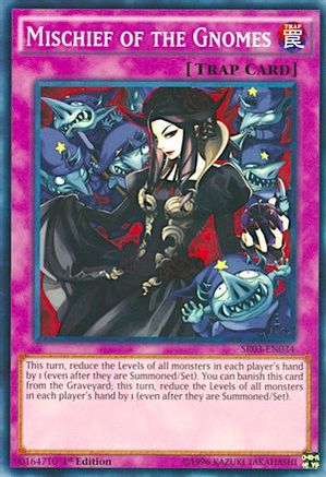Mischief of the Gnomes (SR03-EN034) - Structure Deck: Machine Reactor Unlimited