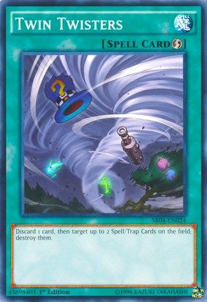 Twin Twisters (SR04-EN024) - Structure Deck: Dinosmasher's Fury Unlimited