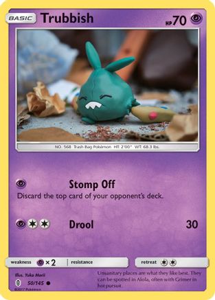 Trubbish 050  SM  Guardians Rising - Common