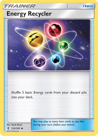 Energy Recycler 123  SM  Guardians Rising - Uncommon