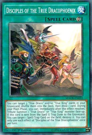 Disciples of the True Dracophoenix (MACR-EN055) - Maximum Crisis Unlimited