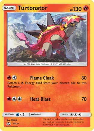 Turtonator SM27  - Holofoil SM Promos - Promo